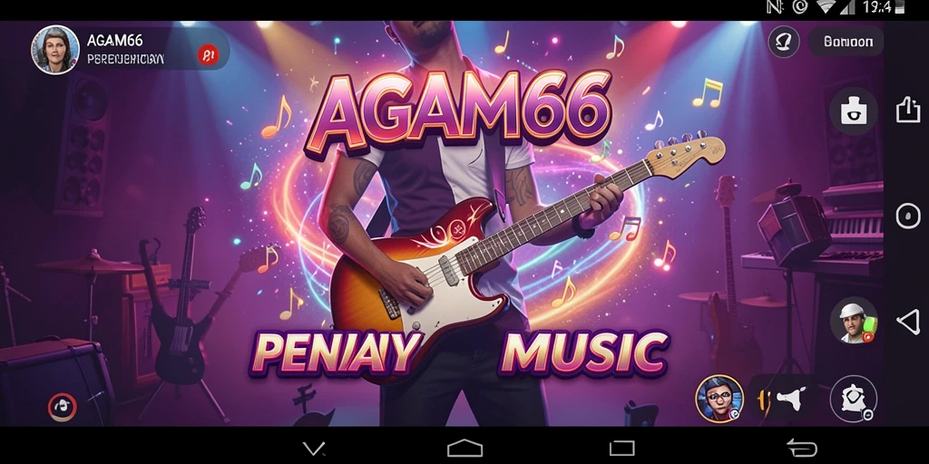 Tampilan menarik dari gameplay AGAM66 yang penuh musik dan interaksi.