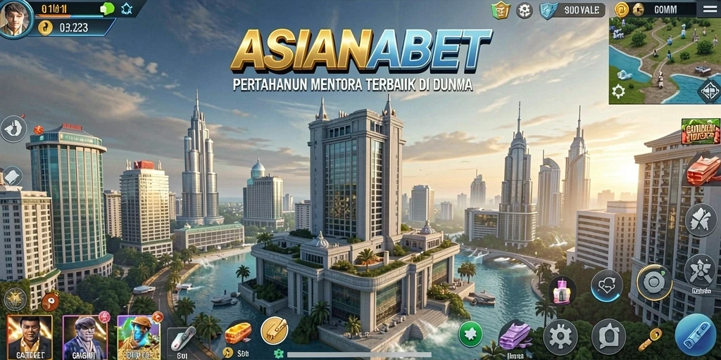 Tampilan gameplay ASIANABET yang menegangkan dan strategis dalam Tower Defense.