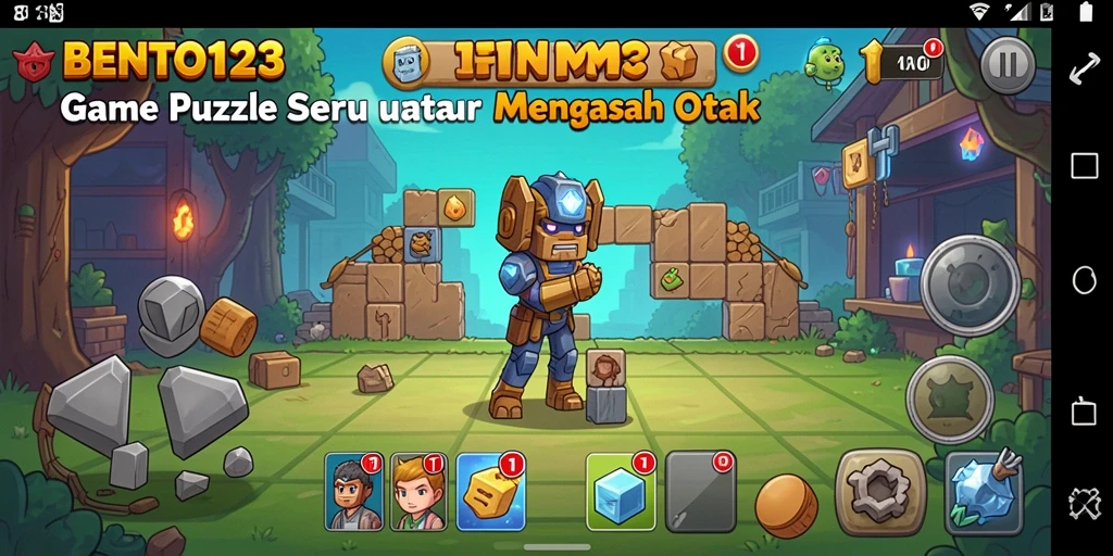 Screenshot gameplay BENTO123 yang menunjukkan teka-teki seru dan menarik.