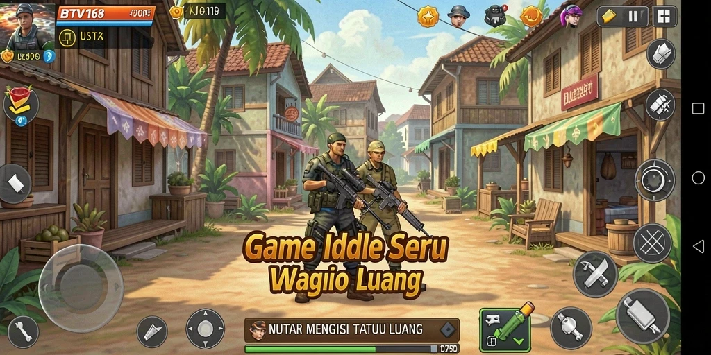 Screenshot BTV168 yang menunjukkan gameplay Idle yang menarik.