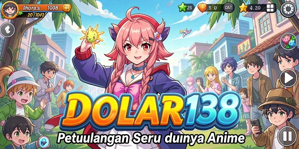 Screenshot gameplay DOLAR138 menampilkan aksi seru di dunia anime.