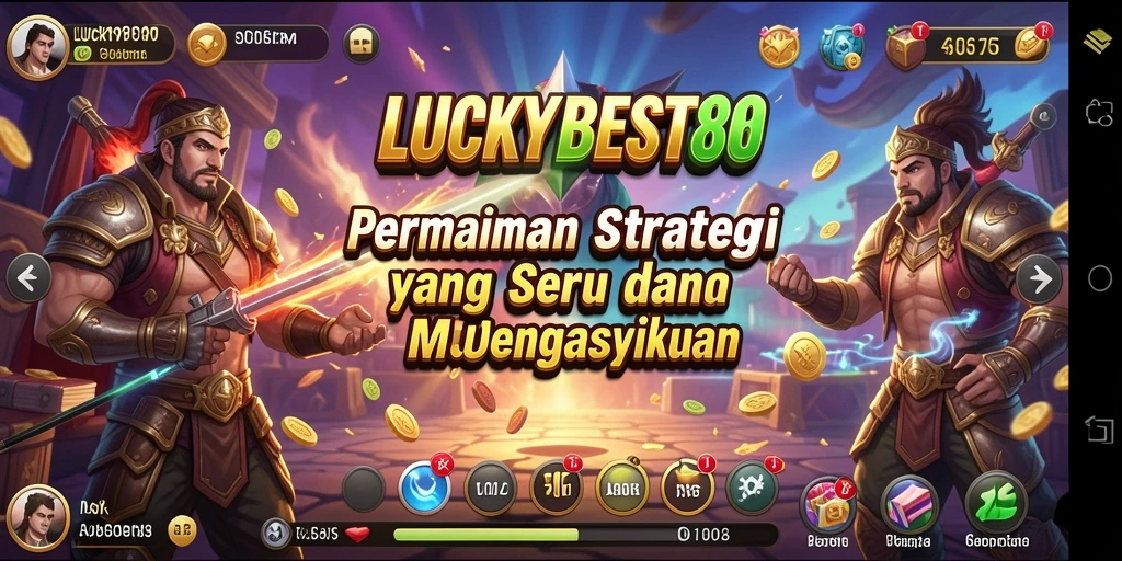 Tampilan menarik gameplay <strong>LUCKYBEST88</strong> yang penuh strategi.