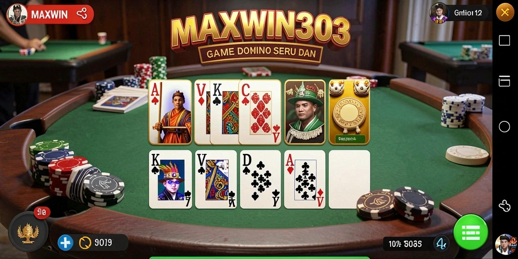 Tampilan gameplay seru dari MAXWIN303 yang menarik dan interaktif.