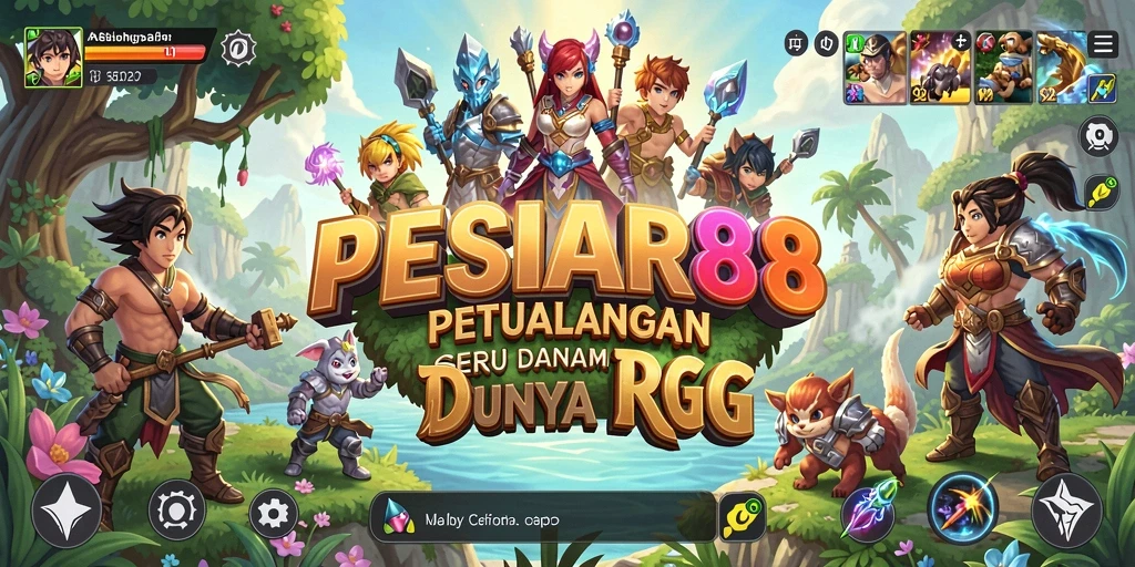 Tampilan gameplay PESIAR88 yang mendebarkan dan penuh aksi.