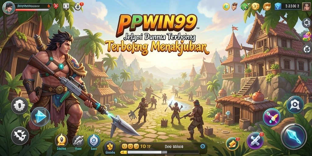 Tampilan gameplay PPWIN99 yang menggambarkan dunia terbuka yang luas.