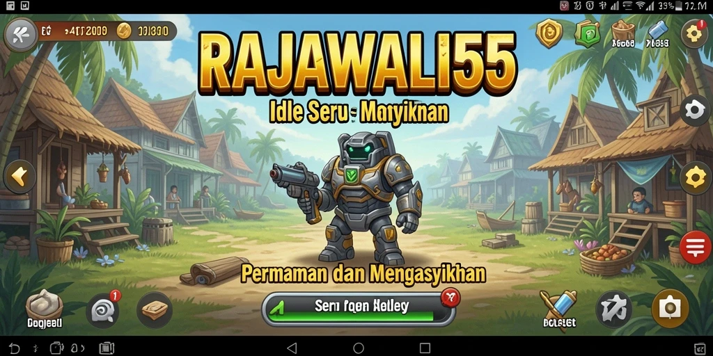 Tampilan gameplay RAJAWALI55 yang menarik dan adiktif.