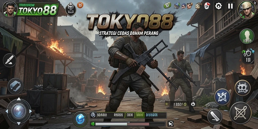 Tampilan gameplay TOKYO88 yang menegangkan dan penuh strategi.