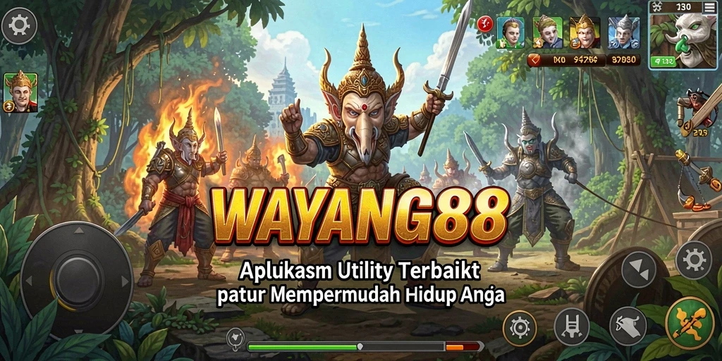 Tampilan antarmuka WAYANG88 yang intuitif dan fungsional.