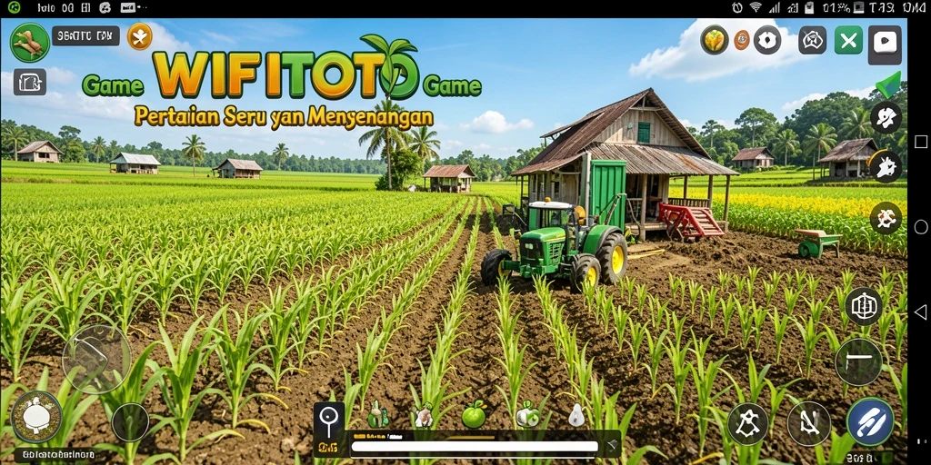 Gameplay Farming yang imersif dan menawan dalam WIFITOTO.